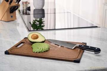Zwilling - Cutting Board - Brown-Black - 31 cm x 21 cm