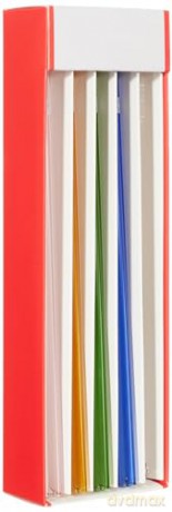 Zwilling - Sorrento Coloured Glass Straws - Set of 4