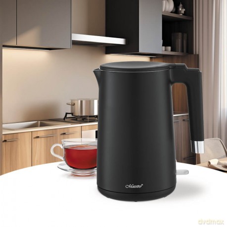 Czajnik elektryczny 1,7l 1800W MR-026-BLACK