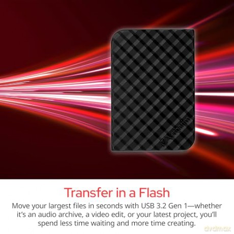 Dysk zewnętrzny Store n Go 512GB 2,5'' USB-C 3.2 Czarny