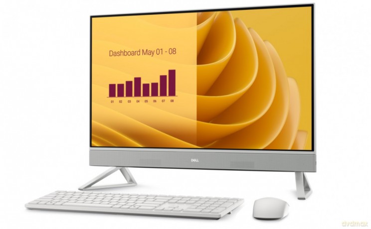 Komputer Dell 27 All-in-One EC27250 Win11Pro CORE 7-150U/32GB/1TB/27.0 FHD Touch/Intel Graphics/Cam/WLAN + BT/Backlit Kb/3Y ProSupport