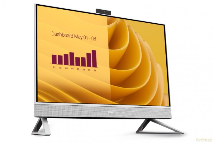 Komputer Dell 27 All-in-One EC27250 Win11Pro CORE 7-150U/32GB/2TB/27.0 FHD/Intel Graphics/Cam/WLAN + BT/Backlit Kb/3Y ProSupport