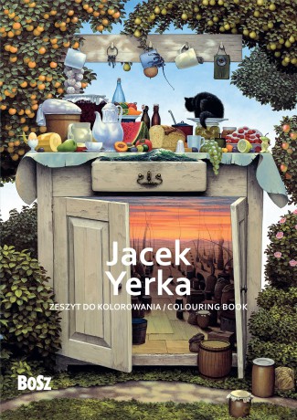 Jacek Yerka. Zeszyt do kolorowania - Edyta Niemiec-Szywała [KSIĄŻKA]