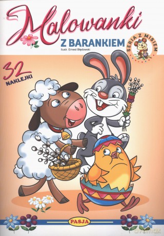 Malowanki z Barankiem - W. Kruszewski, Eryk Błędowski [KSIĄŻKA]