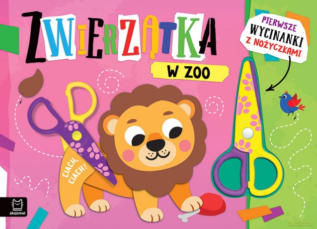 Zwierzątka w zoo. Wycinanki z nożyczkami - Agnieszka Bator [KSIĄŻKA]