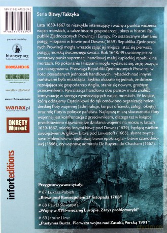 Holenderska flota wojenna 1639-1667 Organizacja i znaczenie - Anna Pastorek [KSIĄŻKA]