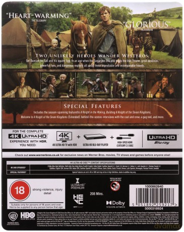 A Knight of the Seven Kingdoms (Rycerz siedmiu królestw) (steelbook) [Blu-Ray 4K]