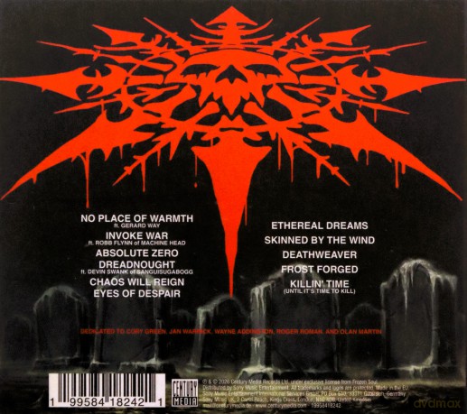 Frozen Soul: No Place Of Warmth (digipack) [CD]