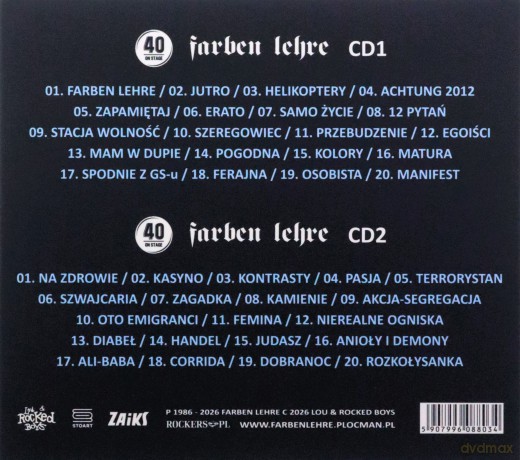 Farben Lehre: 40 (digipack) [2CD]