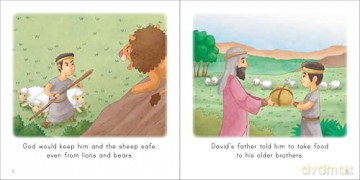 Children's Bible Stories: David and Goliath - Authentic Media [KSIĄŻKA]