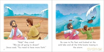 Children's Bible Stories: Jesus and Calms the Storm - Authentic Media [KSIĄŻKA]