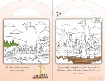 Five Loaves and Two Fish: With colour stickers! - Authentic Media [KSIĄŻKA]