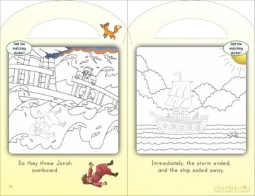 Jonah and the Big Fish: With colour stickers! - Authentic Media [KSIĄŻKA]