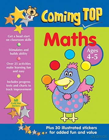 Coming Top: Maths - Ages 4-5 - Jill Jones [KSIĄŻKA]