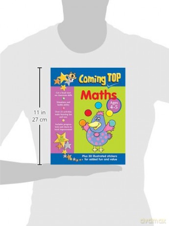 Coming Top: Maths - Ages 4-5 - Jill Jones [KSIĄŻKA]