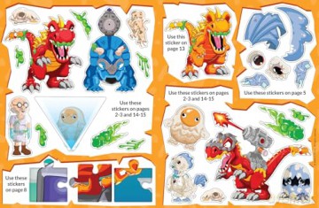 Smashers Dino World Sticker Activity Book - Creative Mile [KSIĄŻKA]