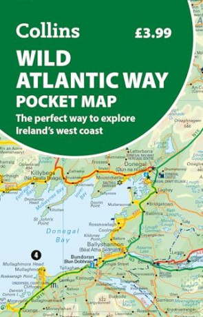 Wild Atlantic Way Pocket Map: The perfect way to explore Ireland's west coast - Collins Maps [KSIĄŻKA]