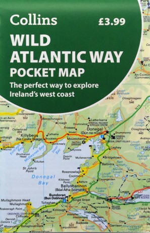 Wild Atlantic Way Pocket Map: The perfect way to explore Ireland's west coast - Collins Maps [KSIĄŻKA]