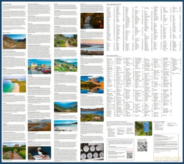 NC500 Pocket Map: Plan your adventure on Scotland's North Coast 500 route official map - Collins Maps [KSIĄŻKA]