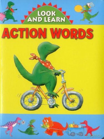 Look and Learn with Little Dino: Action Words - Jan Lewis [KSIĄŻKA]
