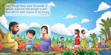 Five Loaves and Two Fish: Stories from the Bible - Authentic Media [KSIĄŻKA]