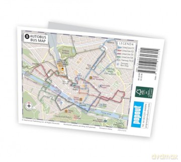 Florence PopOut Map: pocket size, pop up city map of Florence - PopOut Maps [KSIĄŻKA]