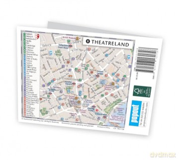 London PopOut Map: pop up city map and tube map of London - PopOut Maps [KSIĄŻKA]