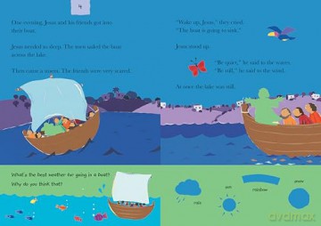 My Very First Story of Jesus sticker book (My Very First Sticker Books) - Lois Rock [KSIĄŻKA]