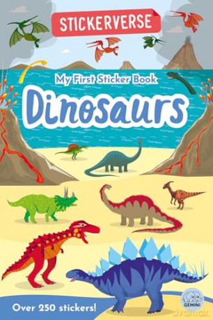 Stickerverse - My First Sticker Book Dinosaurs - Oakley Graham [KSIĄŻKA]