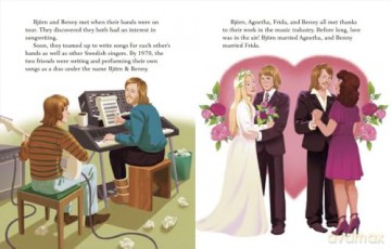 ABBA: A Little Golden Book Biography (Little Golden Book Biographies) - Jeneanne DeBois [KSIĄŻKA]
