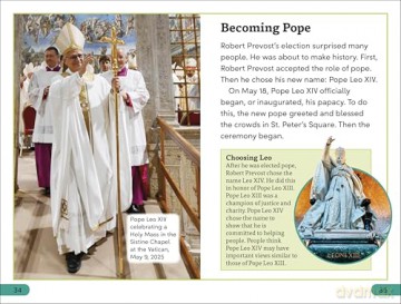 DK Super Readers Level 3 Pope Leo XIV [KSIĄŻKA]