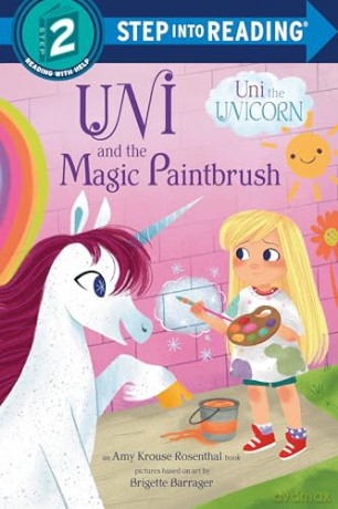 Uni and the Magic Paintbrush (Step Into Reading) - Brigette Barrager [KSIĄŻKA]