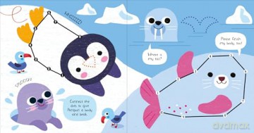 Little Children's Dot-to-Dot Book - Matthew Oldham [KSIĄŻKA]