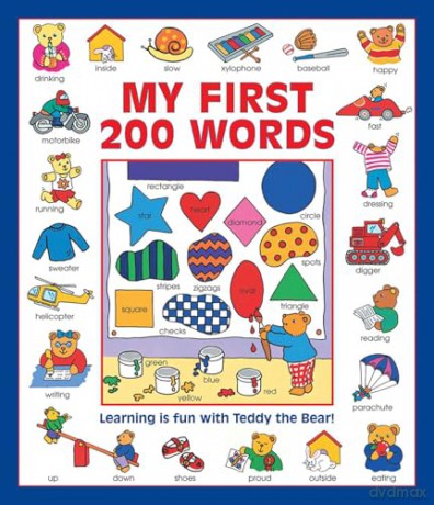 My First 200 Words: Learning is Fun with Teddy the Bear! - Nicola Baxter [KSIĄŻKA]