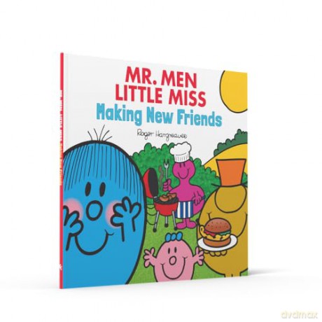 Mr Men Little Miss Making New Friends: A charming and funny illustrated children's book about making friends (Mr Men Little Miss Everyday) - Adam Hargreaves [KSIĄŻKA]