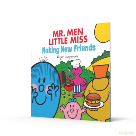 Mr Men Little Miss Making New Friends: A charming and funny illustrated children's book about making friends (Mr Men Little Miss Everyday) - Adam Hargreaves [KSIĄŻKA]