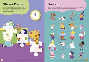 Peppa Pig: When I Grow Up Sticker Activity Book - Peppa Pig [KSIĄŻKA]