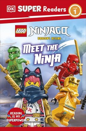 DK Super Readers Level 1 LEGO NINJAGO Dragons Rising Meet the Ninja [KSIĄŻKA]
