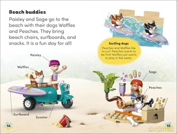 DK Super Readers Level 2 LEGO Friends Pet Pals [KSIĄŻKA]
