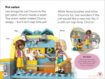 DK Super Readers Level 2 LEGO Friends Pet Pals [KSIĄŻKA]