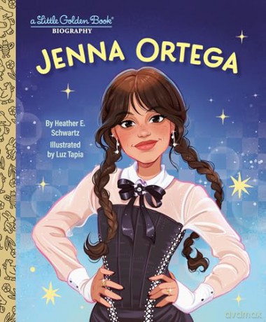 Jenna Ortega: A Little Golden Book Biography (Little Golden Book Biographies) - Heather E. Schwartz [KSIĄŻKA]