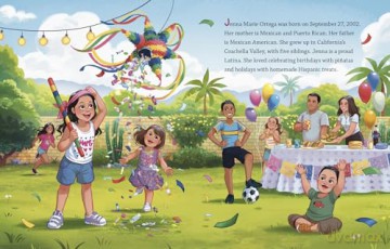 Jenna Ortega: A Little Golden Book Biography (Little Golden Book Biographies) - Heather E. Schwartz [KSIĄŻKA]