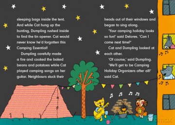 Cat and Dumpling: Go Camping: An unlikely furry friendship! - Nicola Kent [KSIĄŻKA]