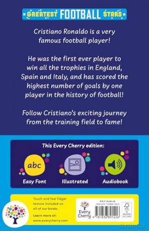 Cristiano Ronaldo: Easier Greatest Football Stars, Includes Visual and Audio Glossaries Perfect for SEND readers! - Luke Paton [KSIĄŻKA]