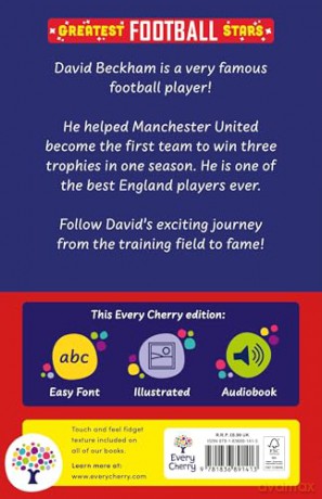 David Beckham: Easier Greatest Football Stars, Includes Visual and Audio Glossaries Perfect for SEND readers! - Luke Paton [KSIĄŻKA]