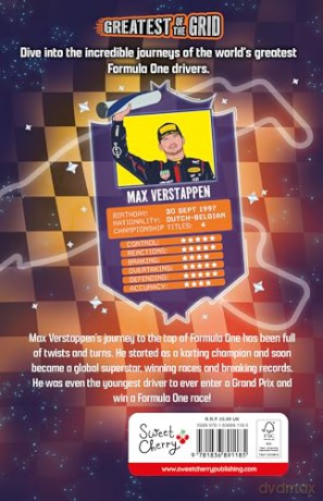 Greatest of the Grid: Max Verstappen - Dive into the incredible journeys of the world's greatest Formula One drivers! - Jack Vines [KSIĄŻKA]