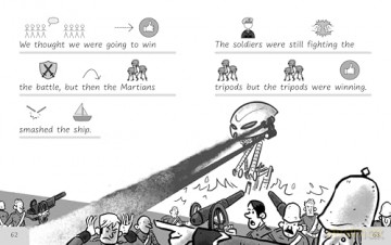 The War of the Worlds: Accessible Symbolised Edition, Includes Visual and Audio Glossaries Perfect for SEND readers!: 3 (Symbolised Classics Reading Library: The Starter Collection (Series 3)) [KSIĄŻKA]
