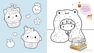 Cosy and Cute Colouring: Fun and Easy Artworks (Cosy Time) - Violet Peto [KSIĄŻKA]
