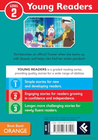 Pokémon Young Readers Level 2: We Can Do it, Quaxly!: Dive into reading with this exciting Pokémon Level 2 adventure for young readers - Pokémon [KSIĄŻKA]