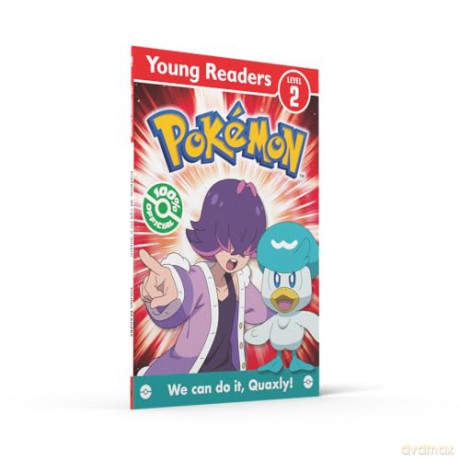 Pokémon Young Readers Level 2: We Can Do it, Quaxly!: Dive into reading with this exciting Pokémon Level 2 adventure for young readers - Pokémon [KSIĄŻKA]